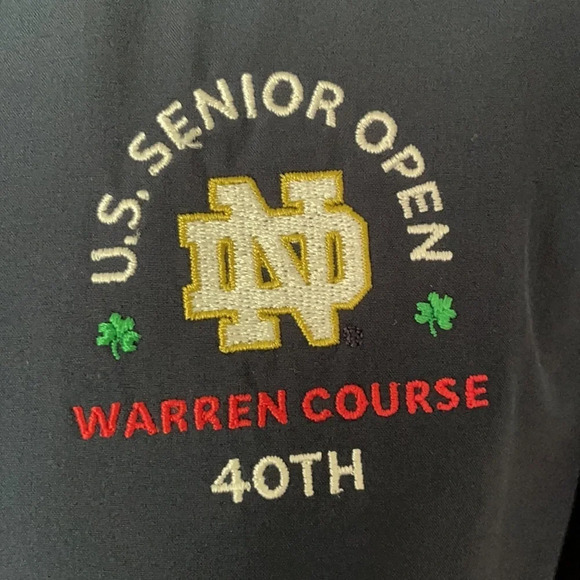 Under Armour Notre Dame Golf Jacket - Picture 2 of 4